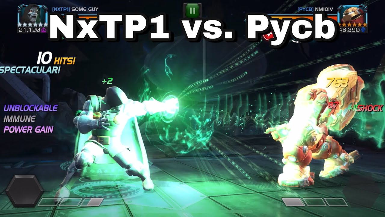 [WAR11-T2: S26] Doom vs. Hulkbuster Mini on Stunning Reflection | Marvel Contest of Champions