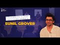 Celebrityguestlecture sunil grover  actor prepares  school for actors