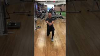 Cable Split Squat Anti Rotational