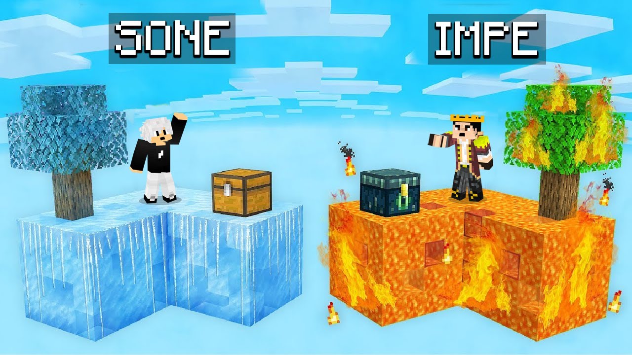 POSLEDNJI KO OSTANE NA SVOM OSTRVU POBJEĐUJE!! 😮 (LED VS LAVA)