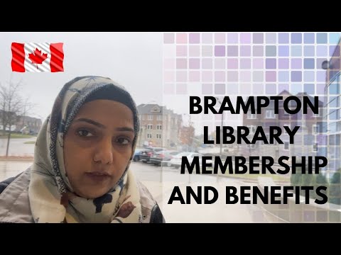 Brampton Library ?|| Public Library In Canada|| Brampton Library Membership Guide