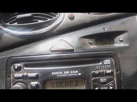 Video: So Entsperren Sie Ein Autoradio In Einem Ford