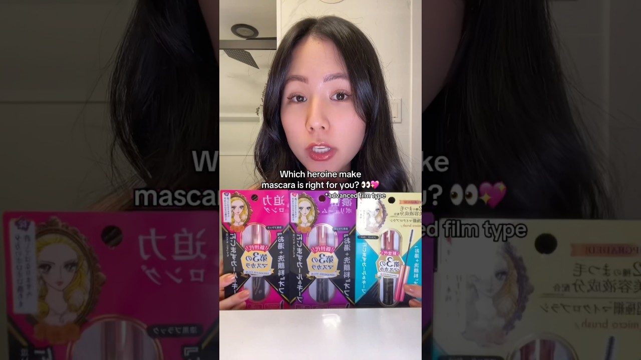 Which heroine make mascara is right for you? 👀💖 