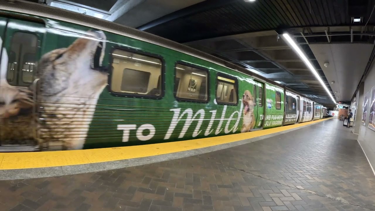 MARTA Eastbound Green Line Departing Five Points Station