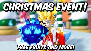 Get FREE FRUITS With The NEW Christmas Event for Blox Fruits! (Christmas Update!)