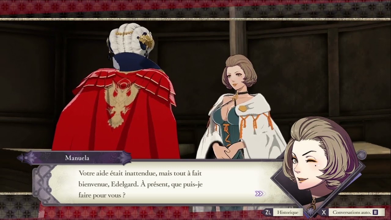 Fire Emblem : Three Houses - Soutiens FR Edelgard & Manuela