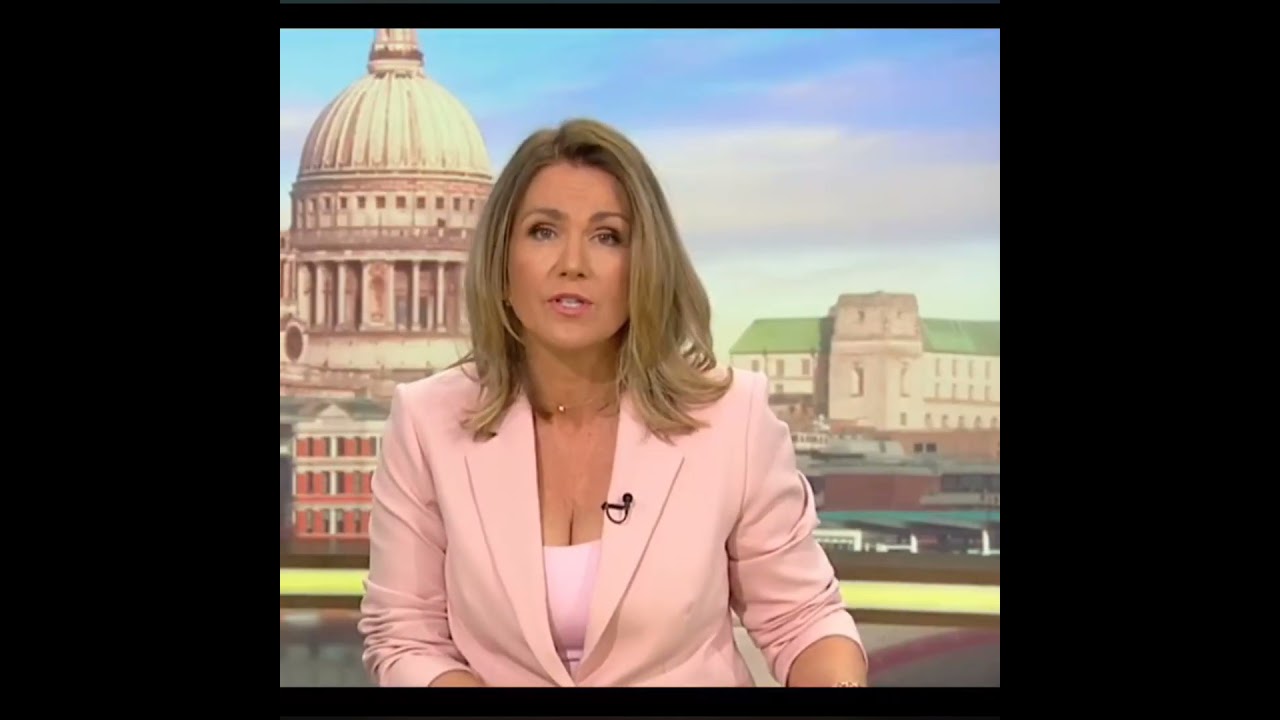 Susanna Reid Hot White Top - Busty - April 20th
