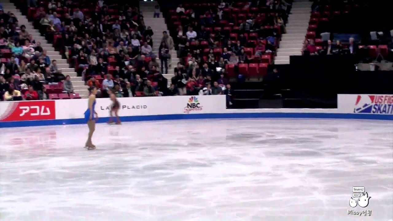 Yuna Kim 09 SA FS Warm Up