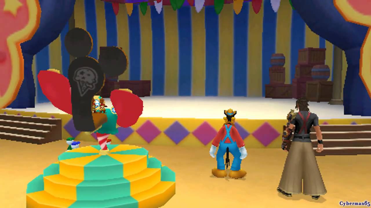 Kingdom Hearts: Birth by Sleep [Английский - Часть 16 ~ Terra ~ Disney Town 1/4]