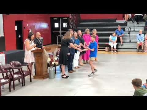 Mid-Carolina Middle School 6th Grade Awards May 20 2026