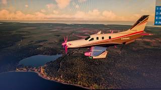 4K - MSFS 2024 - Tobermory to Wiarton, Ontario, Canada
