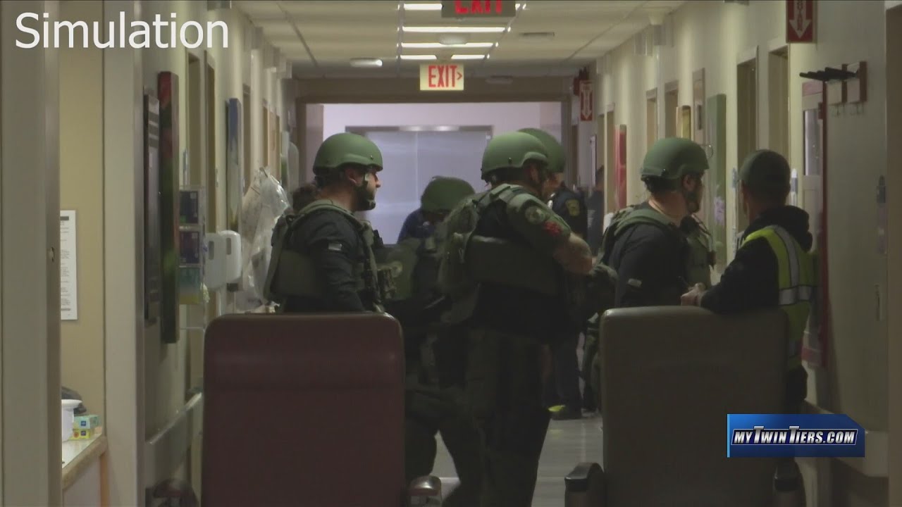 An active shooter drill occurred at Arnot Ogden Medical Center today ...