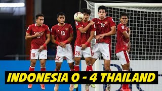 Indonesia vs Thailand 0-4 | Highlight & Goal | Final Piala AFF 2020 (Leg 1)