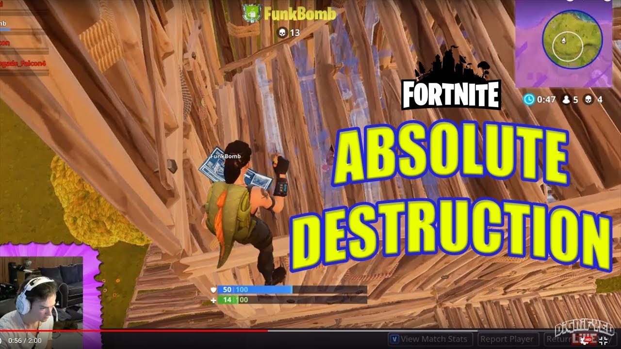 Fortnite Absolute Destruction With FunkBomb