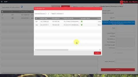 Hướng Dẫn Cài Đặt Và Sử Dụng SADP Tool - Kích hoạt và cấu hình thiết bị Hikvision | Nhà An Toàn