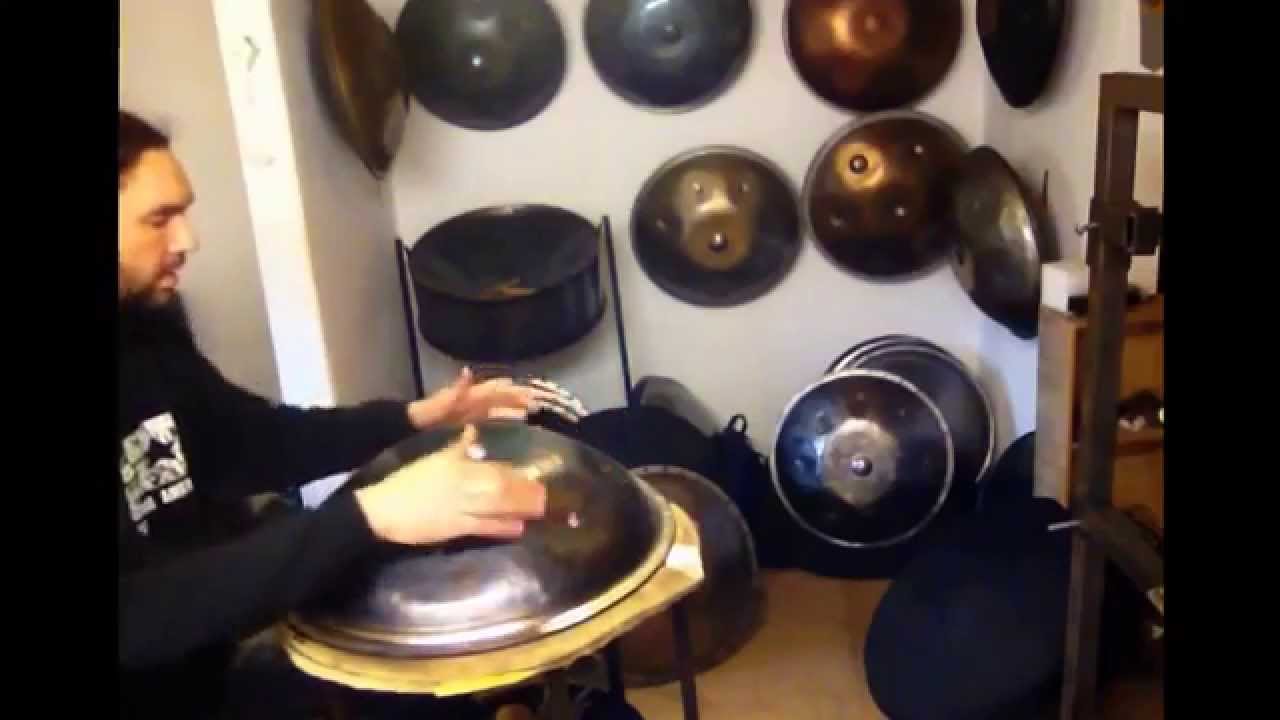 Handpan HArmonydrum Prototype Selfmade 432 Hertz