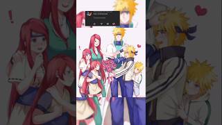 Minato X Kushina  naruto minato kushina uzumaki cute shorts love trending anime
