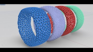 Pattern Ring Band (Grasshopper) Demo