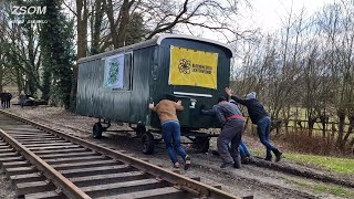 Gerestaureerde pipo wagen voor museum GOLS (2025) - Thumbnail