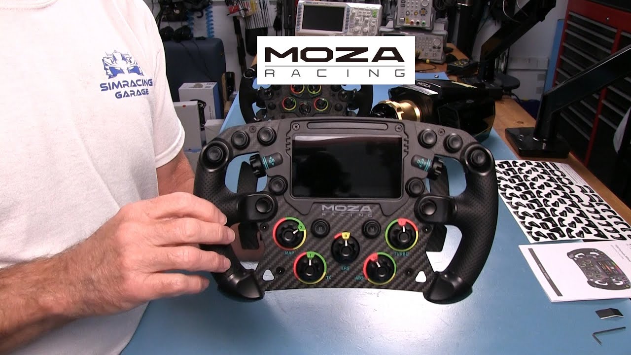 Moza Racing FSR steering wheel
