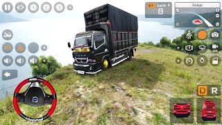 A truck swerved and cantered for too long on a hill until it was burnt to a crisp | Bus Simulator... screenshot 2