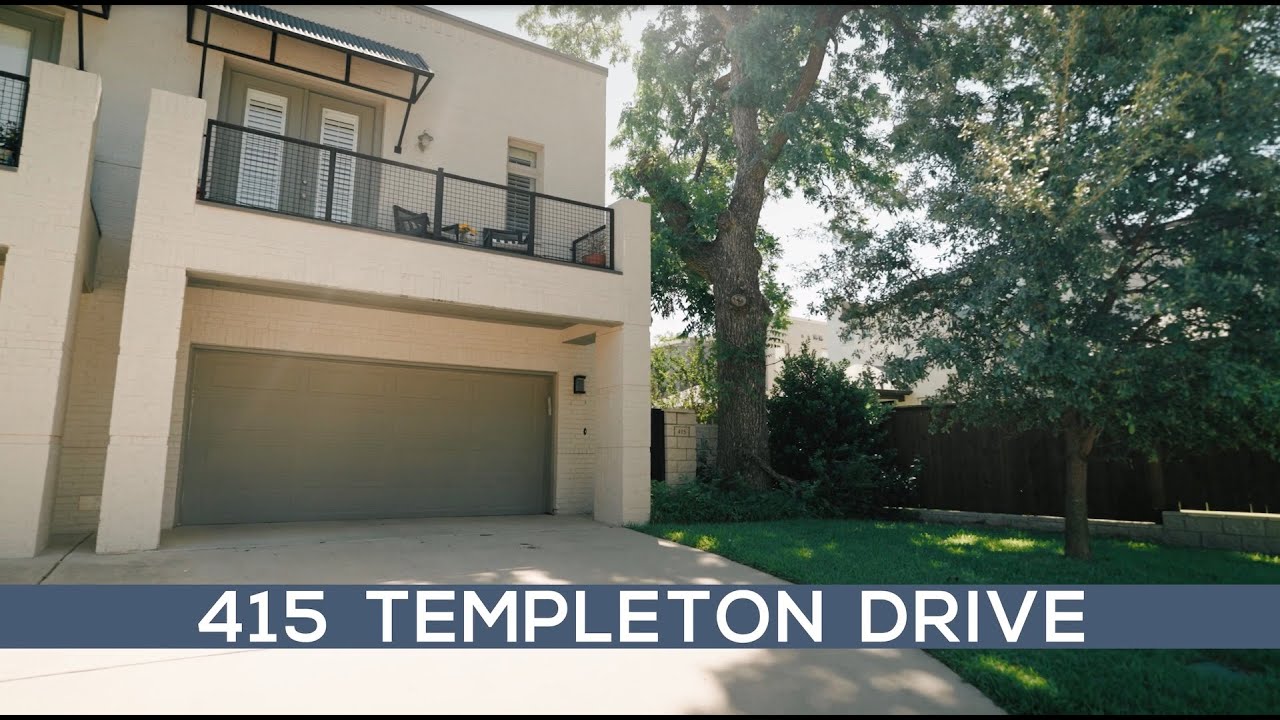 415 Templeton Drive Fort Worth, TX 76107 LEAGUE Real Estate YouTube
