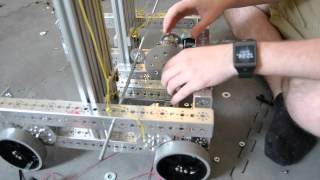 Ri1w: Day 2, elevator coming along, intake, and how many balls fit in FTC Cascade Effect Goals