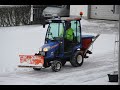 Iseki TXG 237 Winterdienst am 24.01.2021