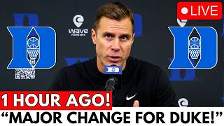 HIS IS A MASSIVE MOVE FOR DUKE…