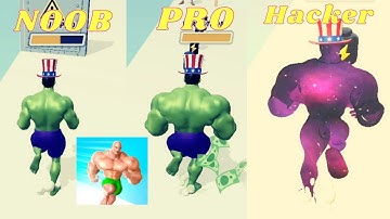 Muscle Rush Gameplay : Smash Running Game for Android Mobile Games : Android Gamerz All level 34