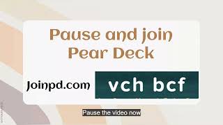 Getting Started with Pear Deck- video 1