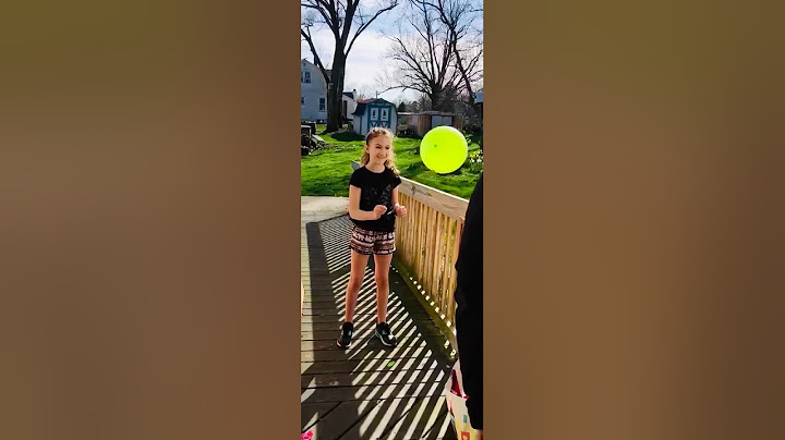 Balloon popping challenge. Grandpa got pranked