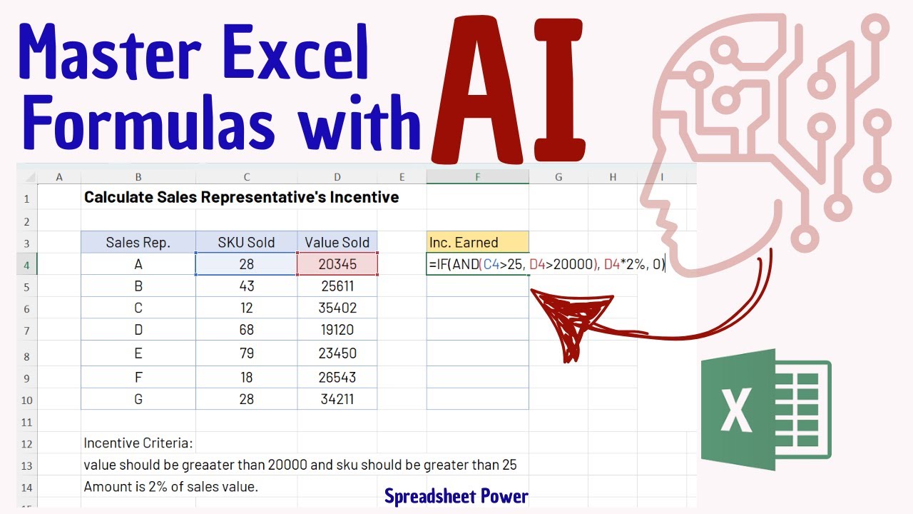 Excel + AI | How to Use AI in Excel Sheet - YouTube