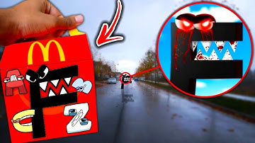 Do Not Order ALPHABET LORE HAPPY MEAL From MCDONALDS At 3AM! *ALPHABET LORE F*