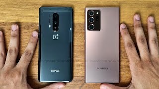 Samsung Galaxy Note 20 Ultra vs OnePlus 8 Pro - SPEED TEST