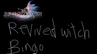 Revived Witch Valentines Day Bingo