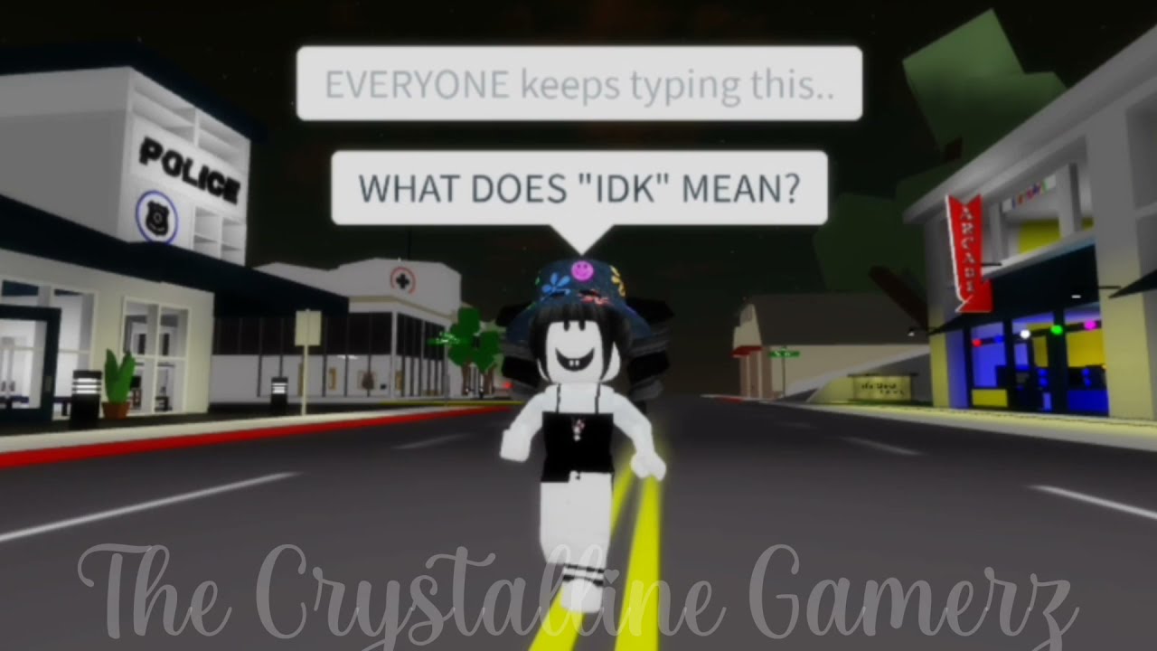 What Does IDK Mean Roblox Meme YouTube