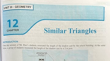 SIMILAR TRIANGLES CLASS 10 ICSE EXERCISE 12 C Q.NO.  15-18