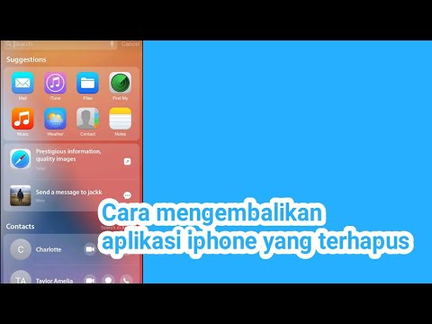 Video: Bagaimana cara menghapus aplikasi yang sudah diinstal sebelumnya di iPhone saya?