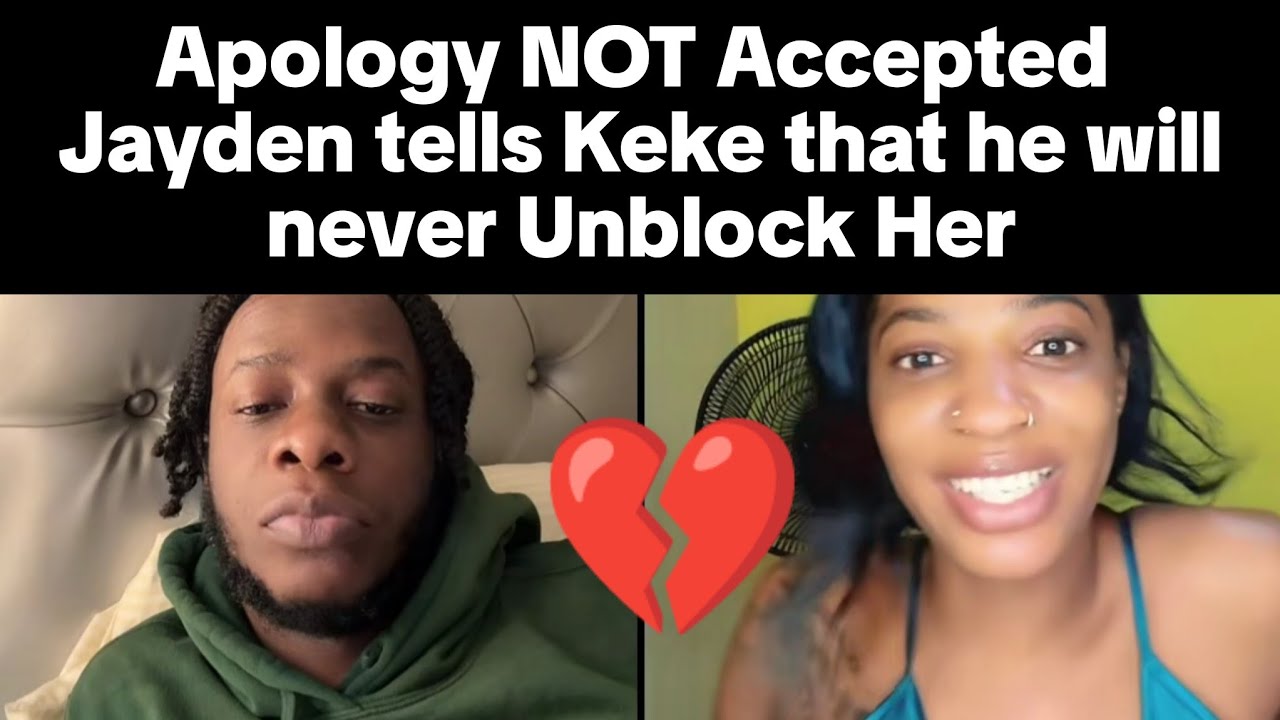 Джейден говорит, что не принимает извинения Кеке и утверждает, что она ревнует к его женщине Роуз А.