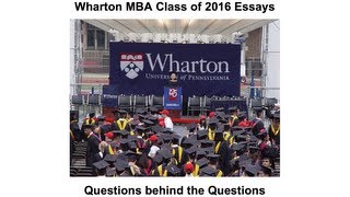 Wharton 2009 essays