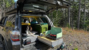 DIY Toyota 4Runner Pull-out Kitchen Bed Platform - Building an Overland Rig