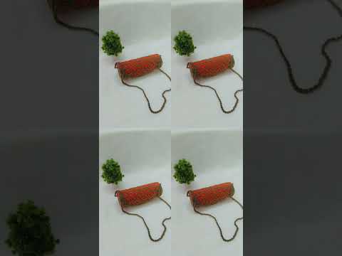 Red Handbag Clutch Bridal Purse Beautiful Sling Handicraft Clutch Viral Shorts 