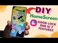 Samsung S25 Good Lock DIY Home Screen Features One Ui 7