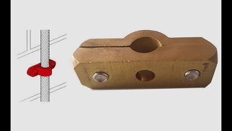 Kẹp cáp đồng 2 ngã - Kẹp định vị cáp thoát sét - Kẹp cố định cáp đồng tiếp địa