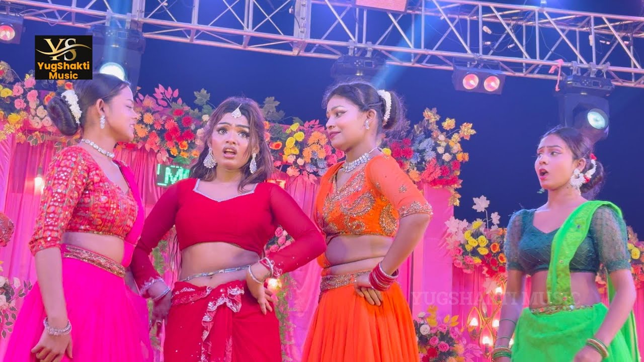 #pritipaswan - राते बलमुआ दिहले गारी II Rate Balamua Dihle Gari -#viraldance Stage Show 2025