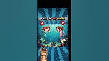 who is fake mermaid #riddlejourney #disney #riddleswithanswers #riddlechallenge #brainteaser