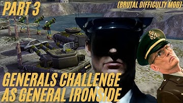 C&C Shockwave Brutal Generals Challenge as Ironside (Part 3)