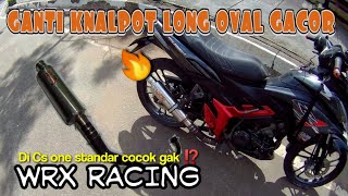 CEK SOUND KNALPOT LONG OVAL WRX RACING DI CS1 STD
