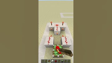 XOR Logic Gate in #minecraft #redstone